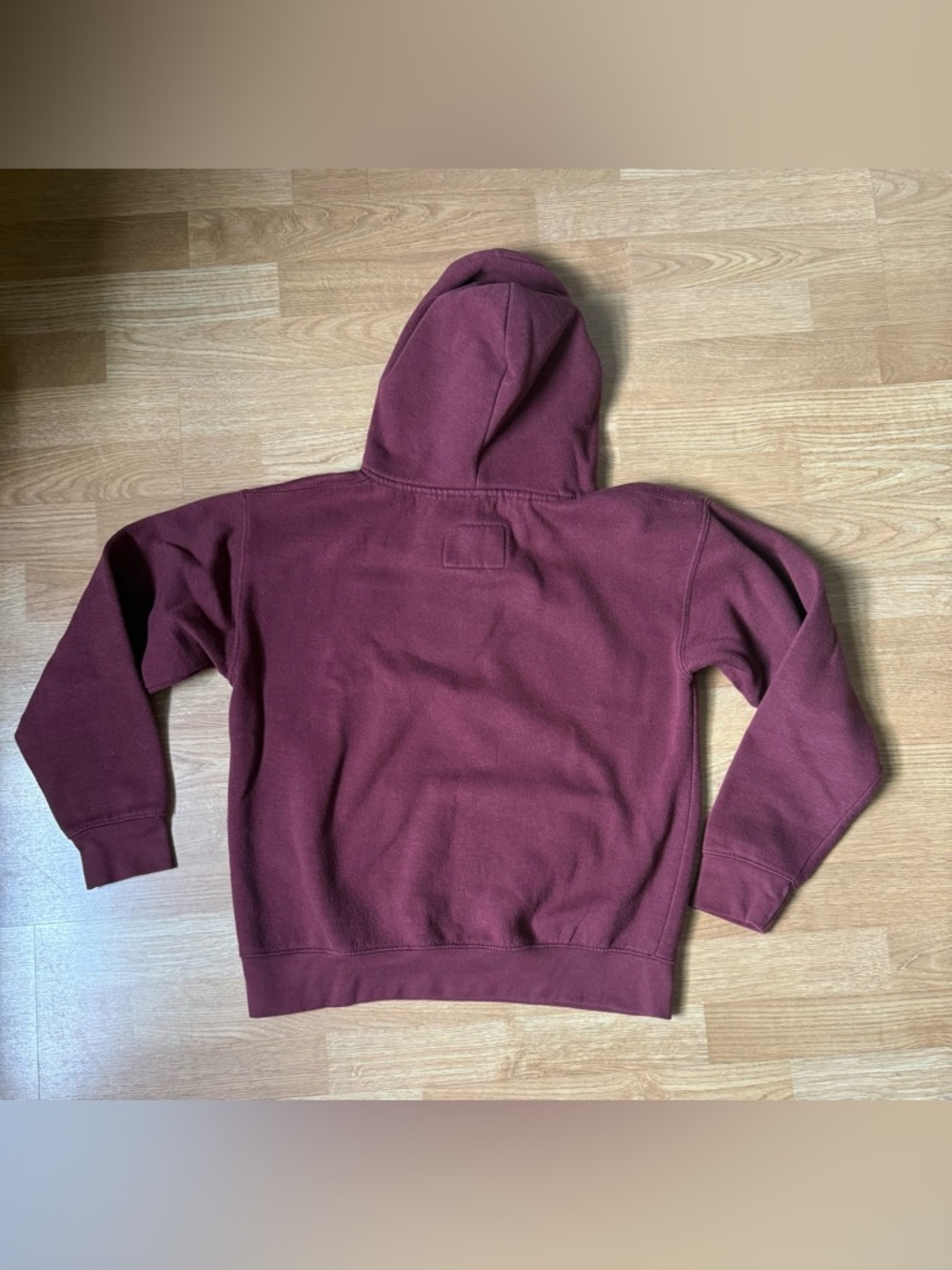 Maine Graphic Hoodie in Maroon - Picture 2 of 4